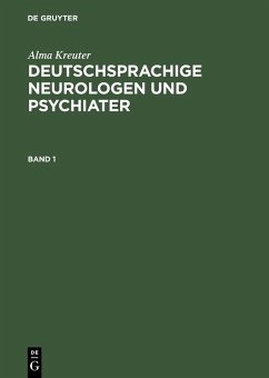 Cover Deutschsprachige Neurologen und Psychiater (eBook, PDF)