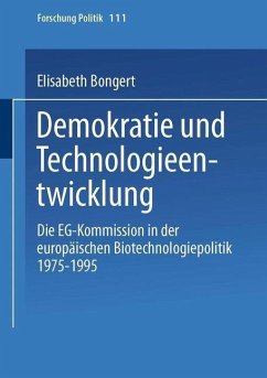 Cover Demokratie und Technologieentwicklung (eBook, PDF)