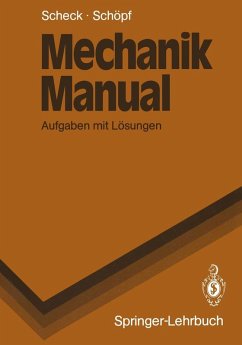Mechanik Manual (eBook, PDF) - Scheck, Florian; Schöpf, Rainer