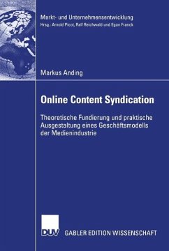 Online Content Syndication (eBook, PDF) - Anding, Markus