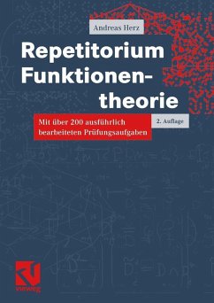 Repetitorium Funktionentheorie (eBook, PDF) - Herz, Andreas