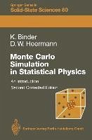 Monte Carlo Simulation in Statistical Physics (eBook, PDF) - Binder, Kurt; Heermann, Dieter W.
