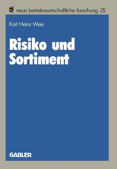 Risiko und Sortiment (eBook, PDF) - Weis, Karl Heinz