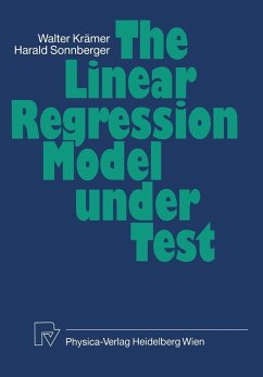 The Linear Regression Model Under Test (eBook, PDF) - Kraemer, W.; Sonnberger, H.