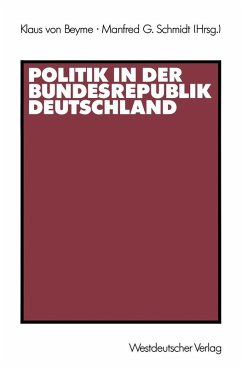 Cover Politik in der Bundesrepublik Deutschland (eBook, PDF)