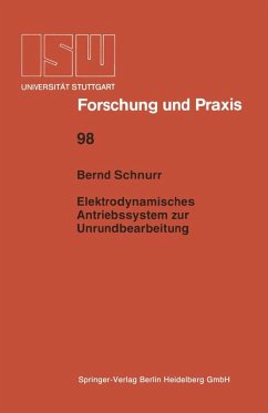 Elektrodynamisches Antriebssystem zur Unrundbearbeitung (eBook, PDF) - Schnurr, Bernd