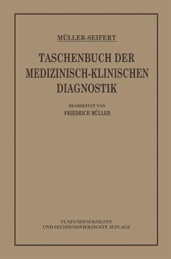 Cover Taschenbuch der Medizinisch Klinischen Diagnostik (eBook, PDF)