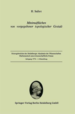 Cover Minimalflächen von vorgegebener topologischer Gestalt (eBook, PDF)