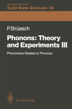 Phonons: Theory and Experiments III (eBook, PDF) - Brüesch, Peter