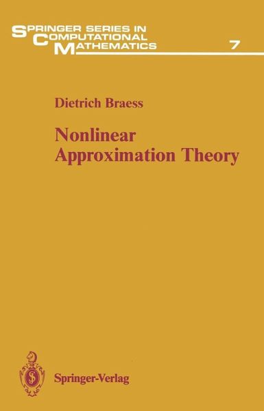 Nonlinear Approximation Theory (eBook, PDF) Nonlinear Approximation Theory (eBook, PDF)