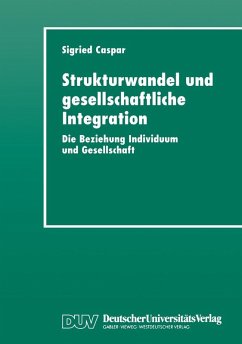 Cover Strukturwandel und gesellschaftliche Integration (eBook, PDF)
