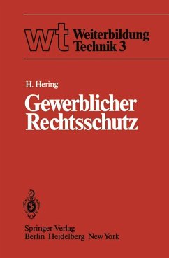 Gewerblicher Rechtsschutz (eBook, PDF) - Hering, H.