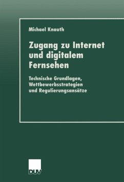 Cover Zugang zu Internet und digitalem Fernsehen (eBook, PDF)