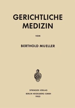 Cover Gerichtliche Medizin (eBook, PDF)