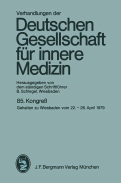 Cover Verhandlungen der Deutschen Gesellschaft für innere Medizin (eBook, PDF)