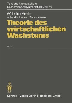 Theorie des wirtschaftlichen Wachstums (eBook, PDF) - Krelle, W.