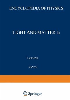 Light and Matter Ia / Licht und Materie Ia (eBook, PDF) - Genzel, L.