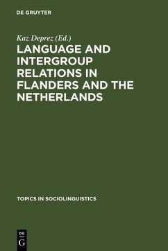 Language and Intergroup Relations in Flanders and the Netherlands (eBook, PDF)