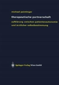 Therapeutische Partnerschaft (eBook, PDF) - Peintinger, Michael