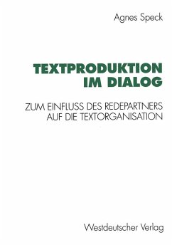 Textproduktion im Dialog (eBook, PDF) - Speck, Agnes