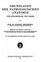 Grundlagen der Pathologischen Anatomie (eBook, PDF) - Herxheimer, Gotthold; Schmaus, Hans