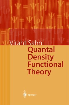 Quantal Density Functional Theory (eBook, PDF) - Sahni, Viraht
