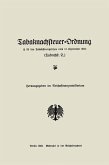 Tabaknachsteuer-Ordnung (eBook, PDF)