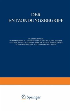 Der Entzündungsbegriff (eBook, PDF) - Fischer-Wasels, Na