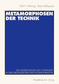 Cover Metamorphosen der Technik (eBook, PDF)