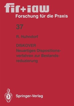 DISKOVER Neuartiges Dispositionsverfahren zur Bestandsreduzierung (eBook, PDF) - Huhndorf, Ralph-Jürgen
