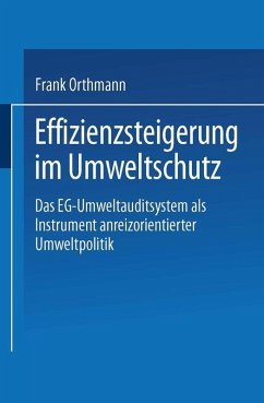 Effizienzsteigerung im Umweltschutz (eBook, PDF) - Orthmann, Frank