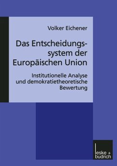 Cover Das Entscheidungssystem der Europäischen Union (eBook, PDF)
