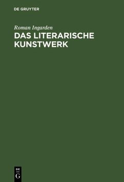 Cover Das literarische Kunstwerk (eBook, PDF)