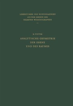 Analytische Geometrie der Ebene und des Raumes (eBook, PDF) - Fueter, Rudolf