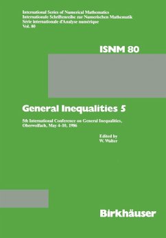 General Inequalities 5 (eBook, PDF) - Walter