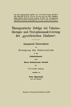 Therapeutische Erfolge bei Vakzinetherapie und Protoplasmaaktivierung der
