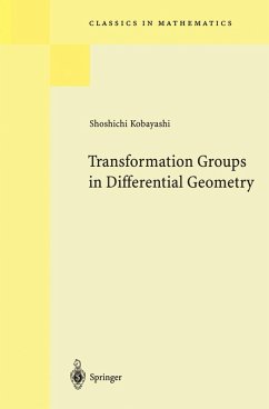 Transformation Groups in Differential Geometry (eBook, PDF) - Kobayashi, Shoshichi