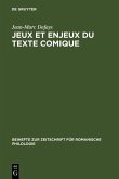 Jeux et enjeux du texte comique (eBook, PDF)