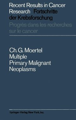 Cover Multiple Primary Malignant Neoplasms (eBook, PDF)