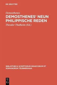 Demosthenes' Neun philippische Reden (eBook, PDF) - Demosthenes