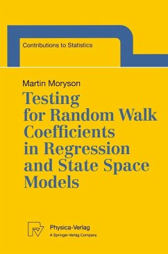 Testing for Random Walk Coefficients in Regression and State Space Models (eBook, PDF) - Moryson, Martin