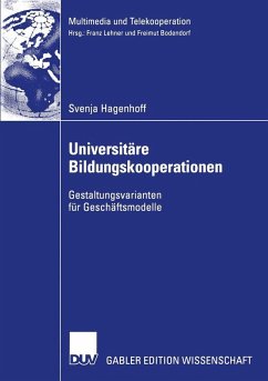 Universitäre Bildungskooperationen (eBook, PDF) - Hagenhoff, Svenja