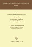 Zur Inzidenz von Landeshaushalten (eBook, PDF)