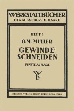 Gewindeschneiden (eBook, PDF) - Müller, O. M.