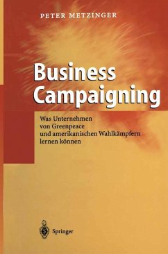 Business Campaigning (eBook, PDF) - Metzinger, Peter