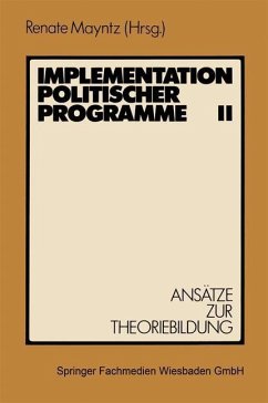 Cover Implementation politischer Programme II (eBook, PDF)