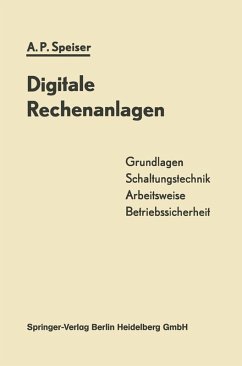 Digitale Rechenanlagen (eBook, PDF) - Speiser, Ambros P.