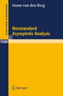 Nonstandard Asymptotic Analysis (eBook, PDF) - Berg, Imme Van Den