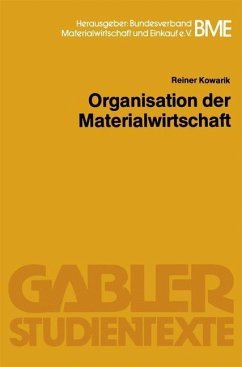 Organisation der Materialwirtschaft (eBook, PDF) - Kowarik, Reiner