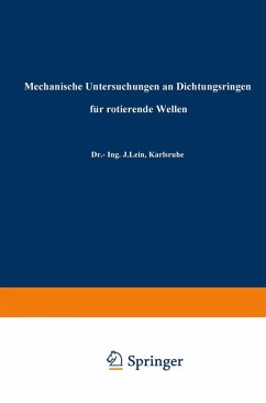 Cover Mechanische Untersuchungen an Dichtungsringen für rotierende Wellen (eBook, PDF)